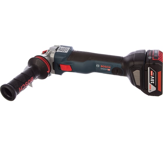 Аккумуляторная угловая шлифовальная машина bosch gws 18v 10