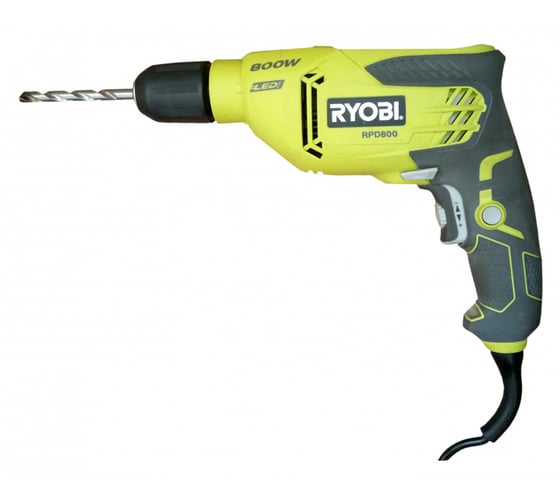 Ударная дрель Ryobi RPD800K 5133002018 10