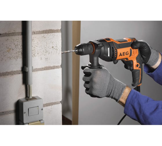 Ударная дрель AEG SBE 750 RE 4935442850 12