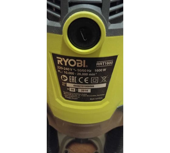 Фрезер Ryobi RRT1600-K 5133002421 19