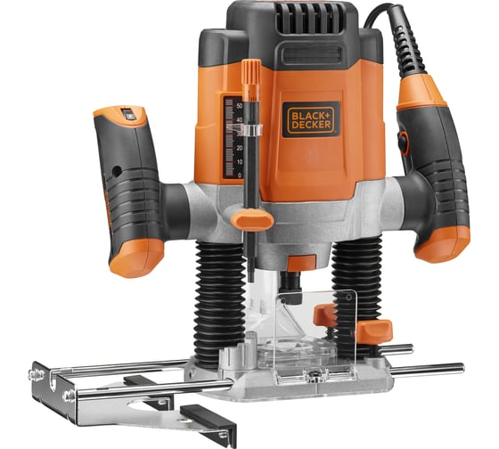Фрезерная машина black decker kw1200eka qs оранжевый черный