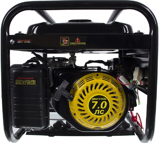 Бензиновый генератор Huter DY4000LX - электростартер 3