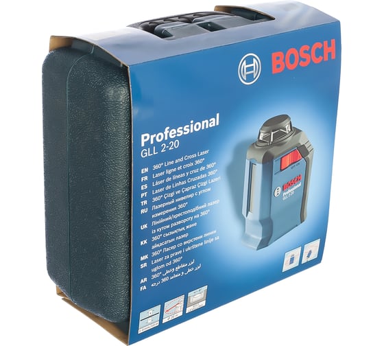 Нивелир Bosch GLL 2-20 + BM3 0.601.063.J00 7