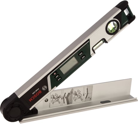 Фото цифрового угломера Bosch PAM 220 0603676000 Фото цифрового угломера Bosch PAM 220 0603676000