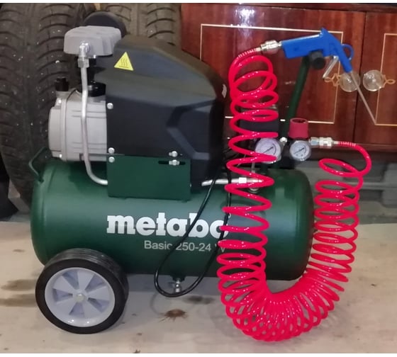 Масляный компрессор Metabo Basic 250-24 W 601533000 5