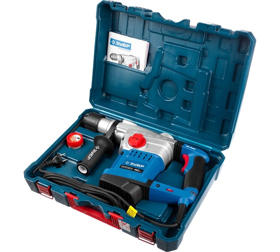 Перфоратор SDS-Max ЗУБР Профессионал ЗПМ-40-1250 ЭВК 9