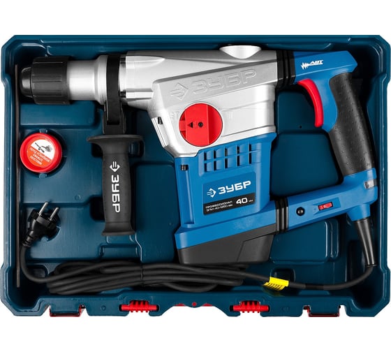 Перфоратор SDS-Max ЗУБР Профессионал ЗПМ-40-1250 ЭВК 10