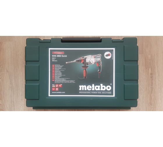 Перфоратор Metabo KHE 2860 Quick + патрон 600878500 13