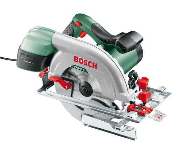 Циркулярная пила с направляющей шиной bosch pks 66a 2af