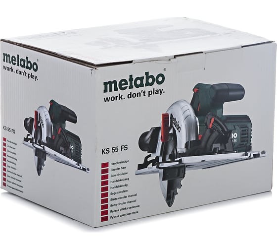 Циркулярная пила Metabo KS 55 FS 600955000 12