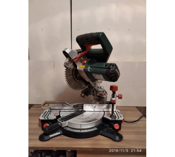 Торцовочная пила Metabo KS 216 M Lasercut 619216000 27