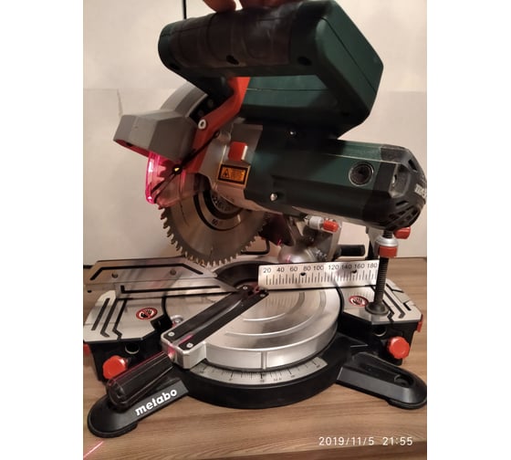 Торцовочная пила Metabo KS 216 M Lasercut 619216000 28