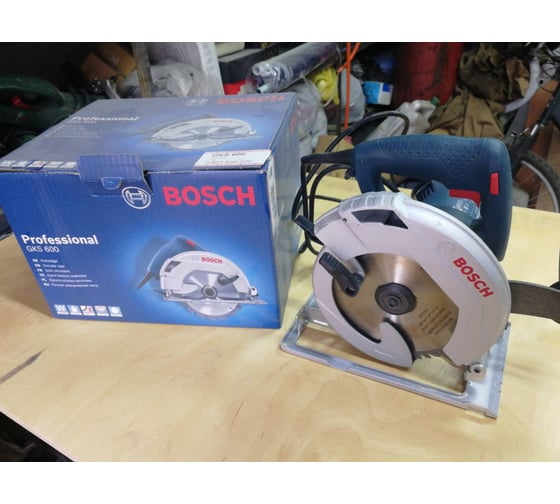 Шина для циркулярной пилы bosch gks 600