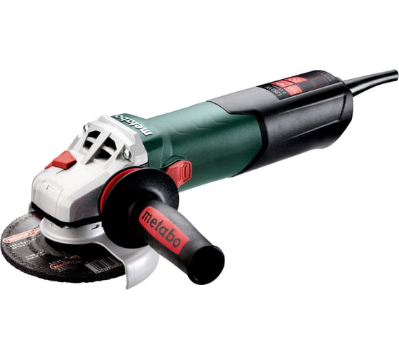 Угловая шлифовальная машина metabo w 13 125 quick 603627500