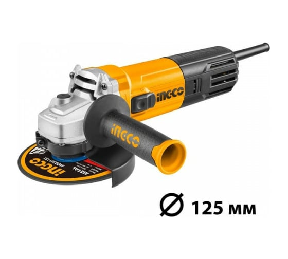 Угловая шлифовальная машина ingco ag110018