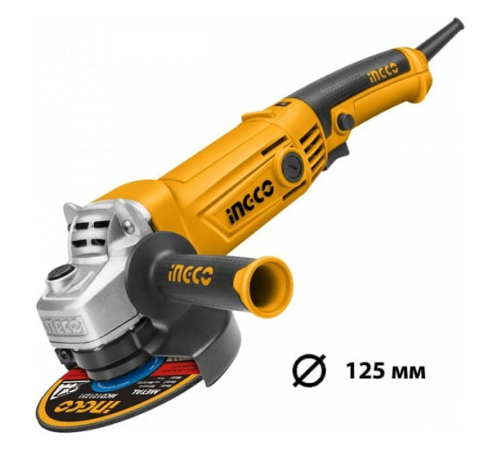 Угловая шлифовальная машина ingco ag10108 5