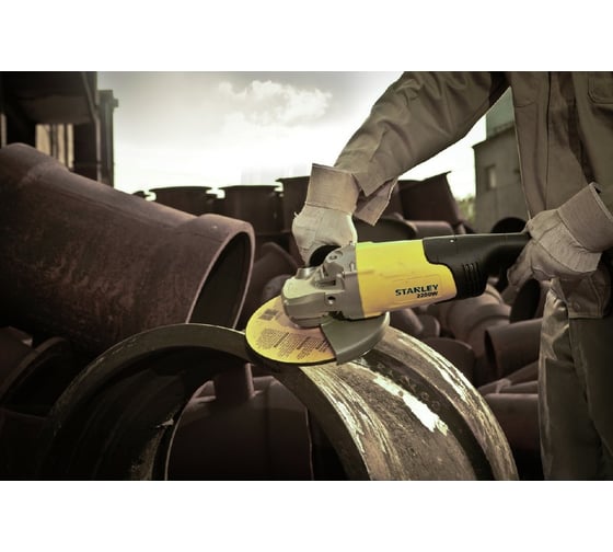 Угловая шлифовальная машина stanley sl229