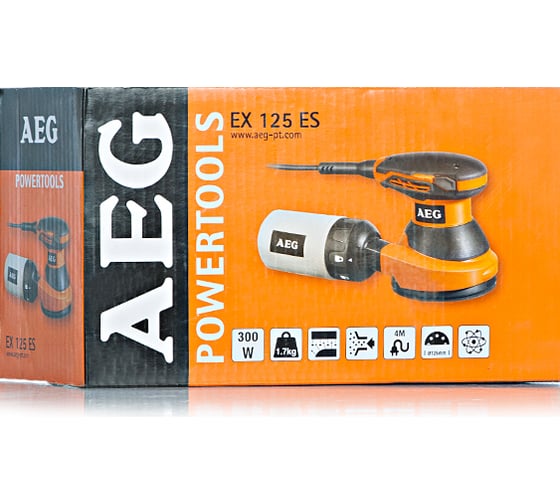 Эксцентриковая шлифмашина AEG EX 125 ES 4935416100 5