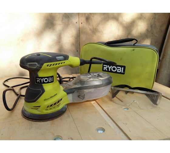Эксцентриковая шлифмашина Ryobi ROS300A 5133001142 10