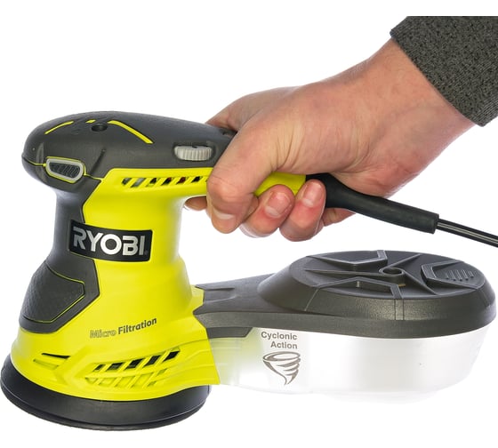 Эксцентриковая шлифмашина Ryobi ROS300 5133001144 9