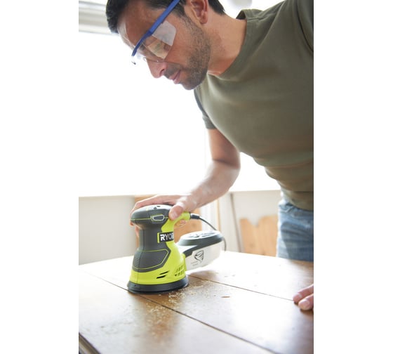 Эксцентриковая шлифмашина Ryobi ROS300 5133001144 10