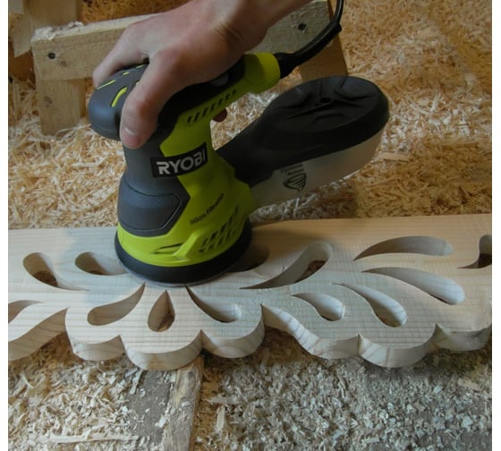 Эксцентриковая шлифмашина Ryobi ROS300 5133001144 19
