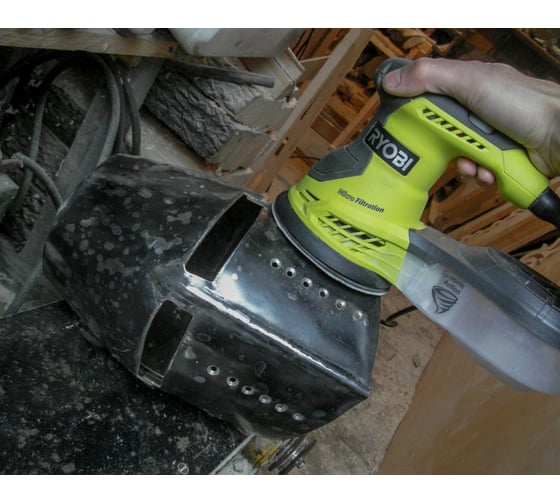 Эксцентриковая шлифмашина Ryobi ROS300 5133001144 14