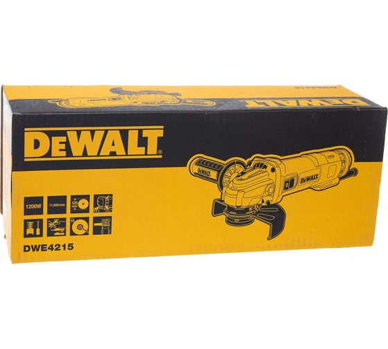 Угловая шлифмашина DEWALT DWE 4215 9