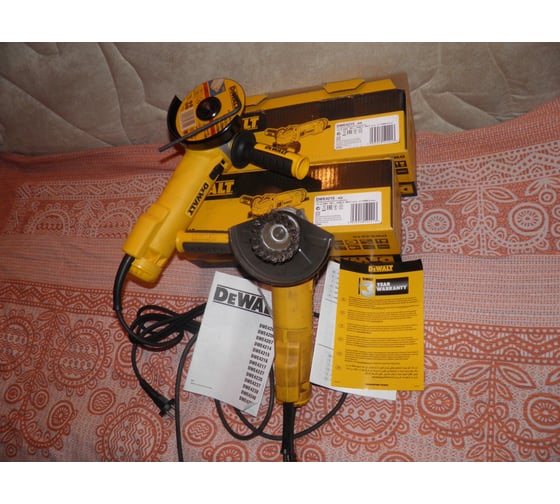 Угловая шлифмашина DEWALT DWE 4215 13