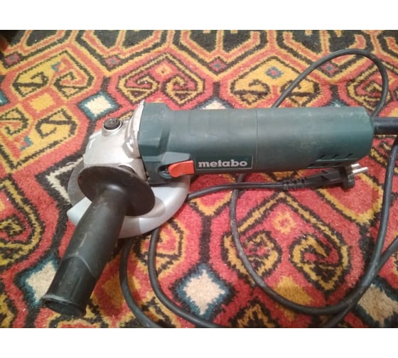 Угловая шлифовальная машина w 850 125 metabo 603608010