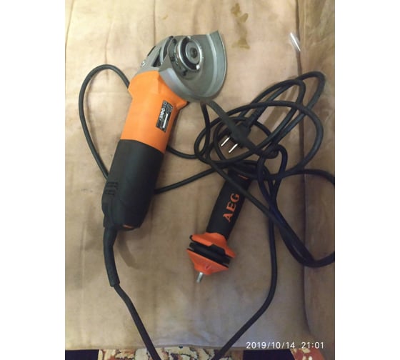 Угловая шлифмашина AEG WS13-125XE 4935451410 12