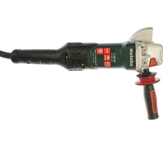 Угловая шлифовальная машина metabo wev 17 125 quick rt 601089000