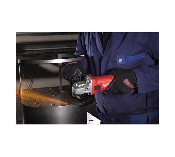 Углошлифовальная машина milwaukee 125 мм agv 10 125 ek