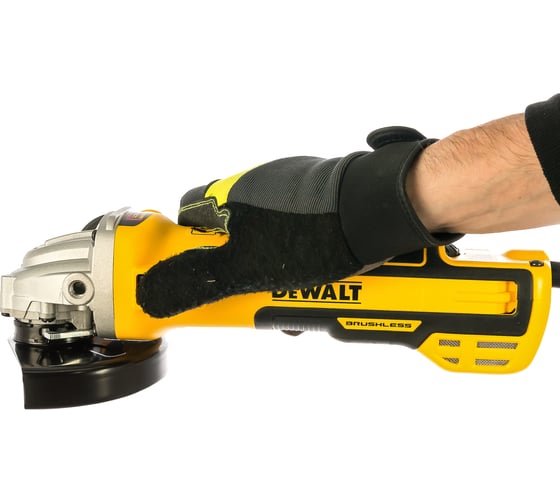 Бесщёточная угловая шлифмашина DEWALT DWE4357-QS 6