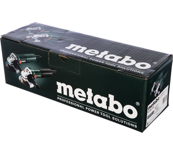 Угловая шлифовальная машина w 850 125 metabo 603608010