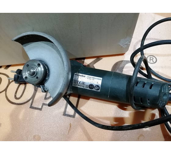 Угловая шлифовальная машина w 850 125 metabo 603608010