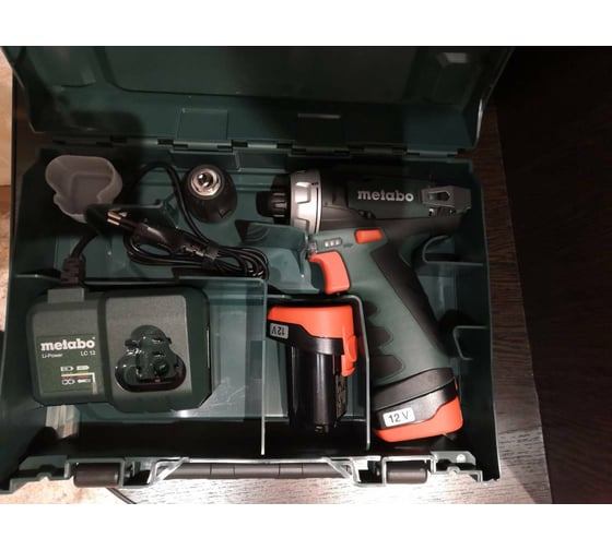 Аккумуляторный винтоверт Metabo PowerMaxx BS 12В 600984500 5
