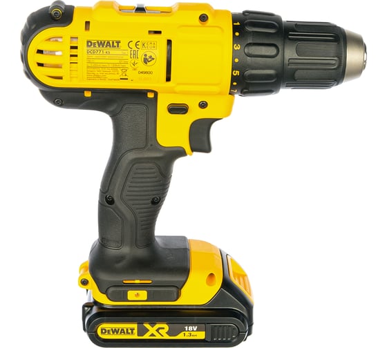 Аккумуляторная дрель-шуруповерт DEWALT DCD 771 C2 2
