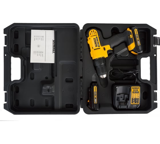 Аккумуляторная дрель-шуруповерт DEWALT DCD 771 C2 8