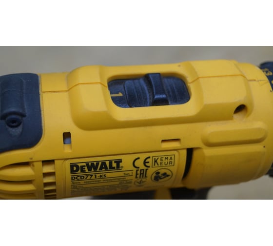 Аккумуляторная дрель-шуруповерт DEWALT DCD 771 C2 29