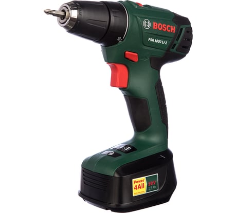 Фото аккумуляторной дрели-шуруповерта Bosch PSR 1800 LI-2 06039A3120 Фото аккумуляторной дрели-шуруповерта Bosch PSR 1800 LI-2 06039A3120