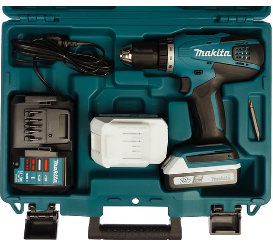 Аккумуляторная дрель-шуруповерт Makita DF457DWE 5