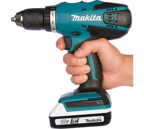 Аккумуляторная дрель-шуруповерт Makita DF457DWE 7