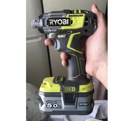 Бесщеточный импульсный винтоверт Ryobi ONE+ R18IDBL-0 5133002662 14
