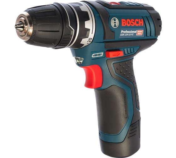 Аккумуляторная дрель-шуруповерт Bosch GSR 12V-15 FC 0.601.9F6.000 1