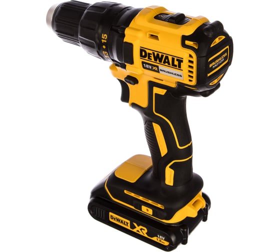 Бесщеточная дрель-шуруповерт DEWALT 18.0 В XR DCD777S2T 4