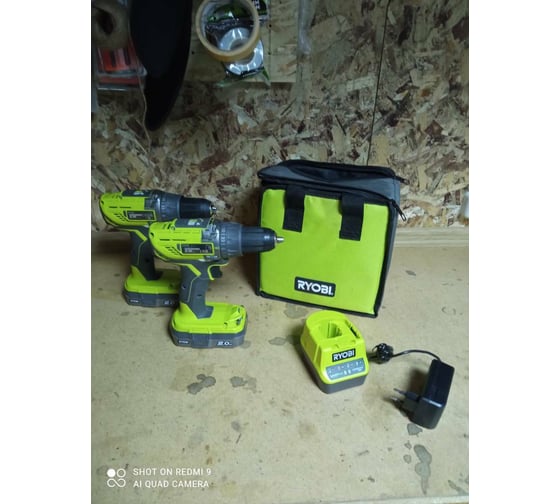Дрель-шуруповерт Ryobi ONE+ R18DD3-220S 5133003348 23