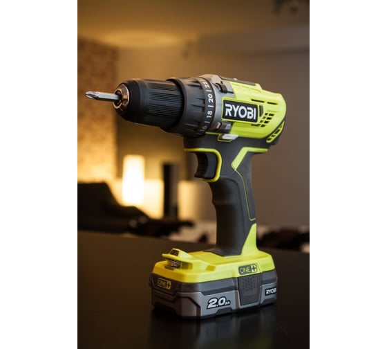Дрель-шуруповерт Ryobi ONE+ R18DD3-220S 5133003348 10