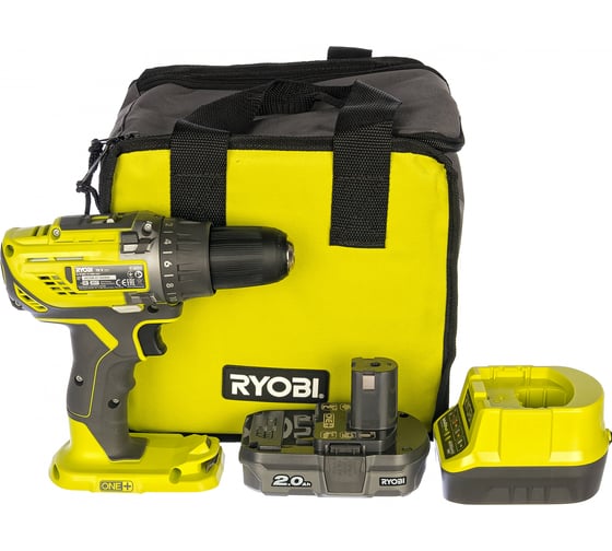 Компактная дрель-шуруповерт Ryobi ONE+ R18DD3-120S 5133003347 1