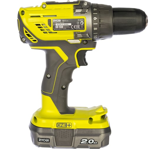 Компактная дрель-шуруповерт Ryobi ONE+ R18DD3-120S 5133003347 3